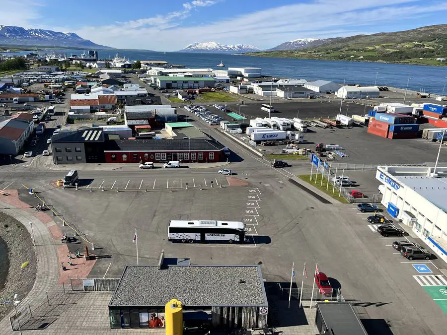 Akureyri cruise terminal - pier