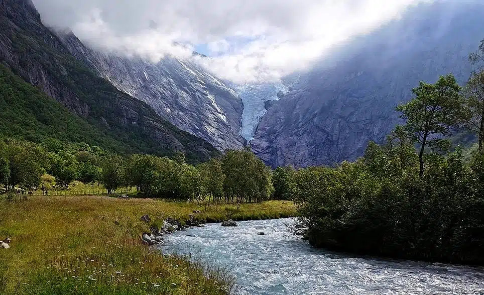 Briksdal Glacier Olden Norway