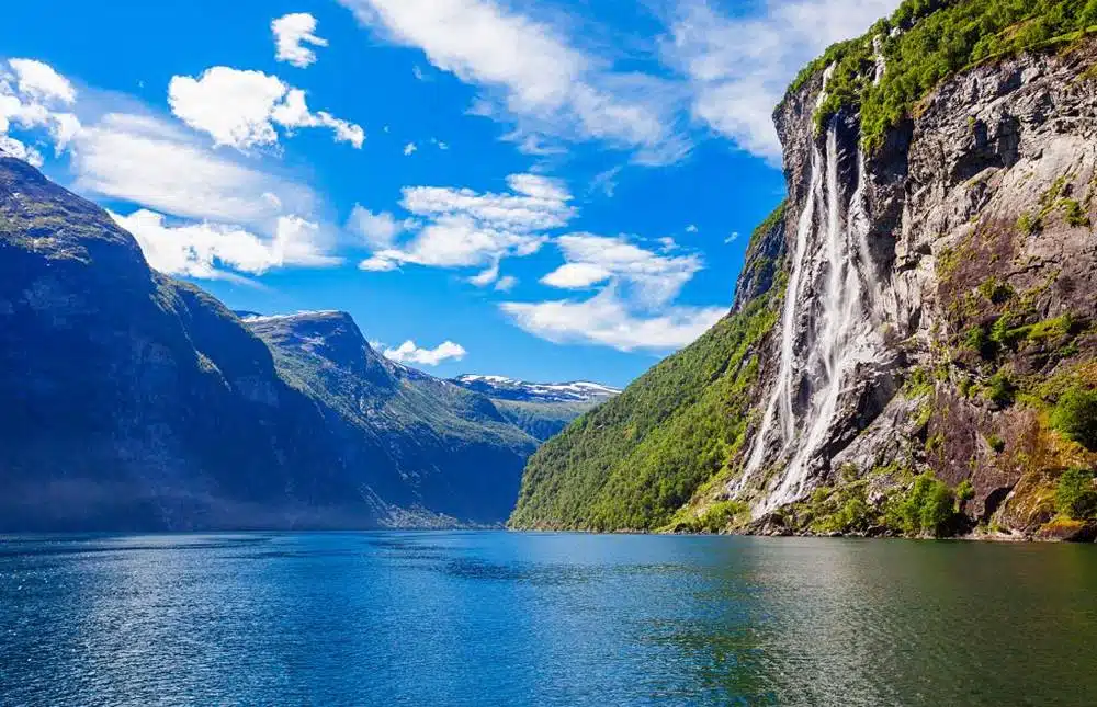 Geiranger Seven Sisters Waterfall