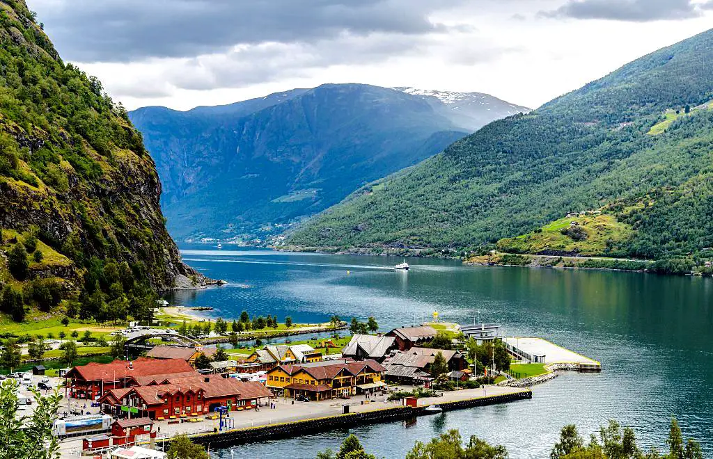 Flam village, Norway