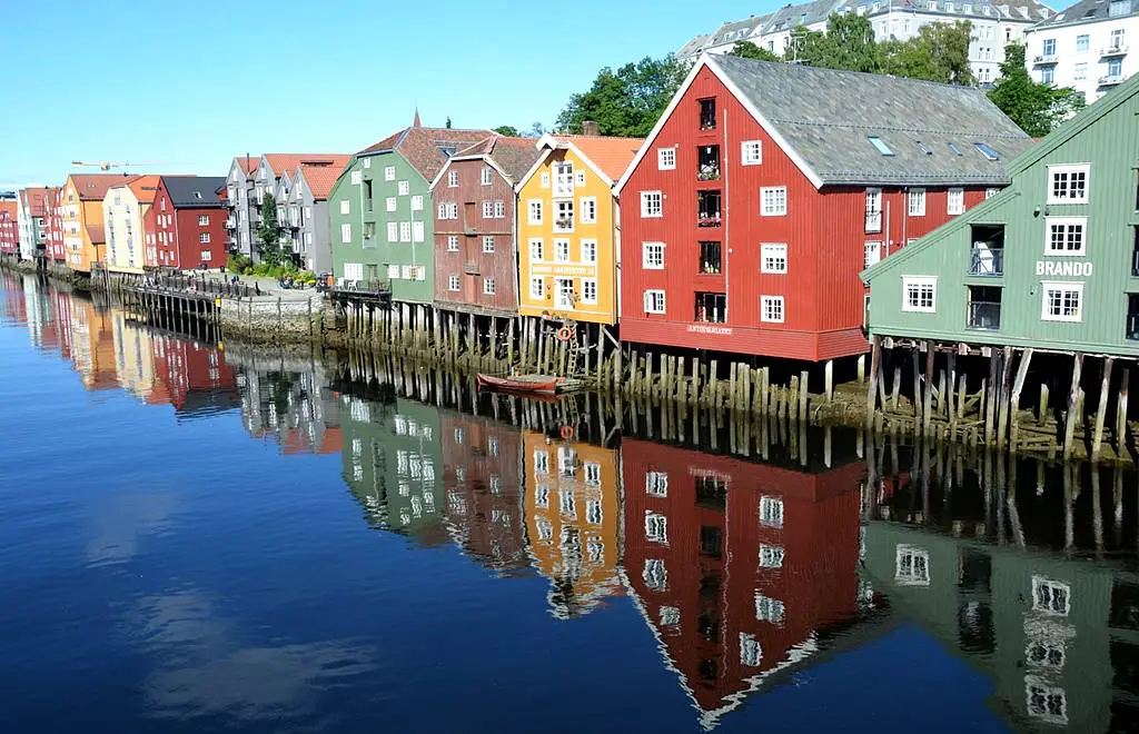 Trondheim - Colorful houses