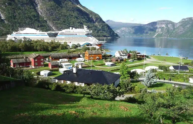 Eidfjord cruise port, Norway