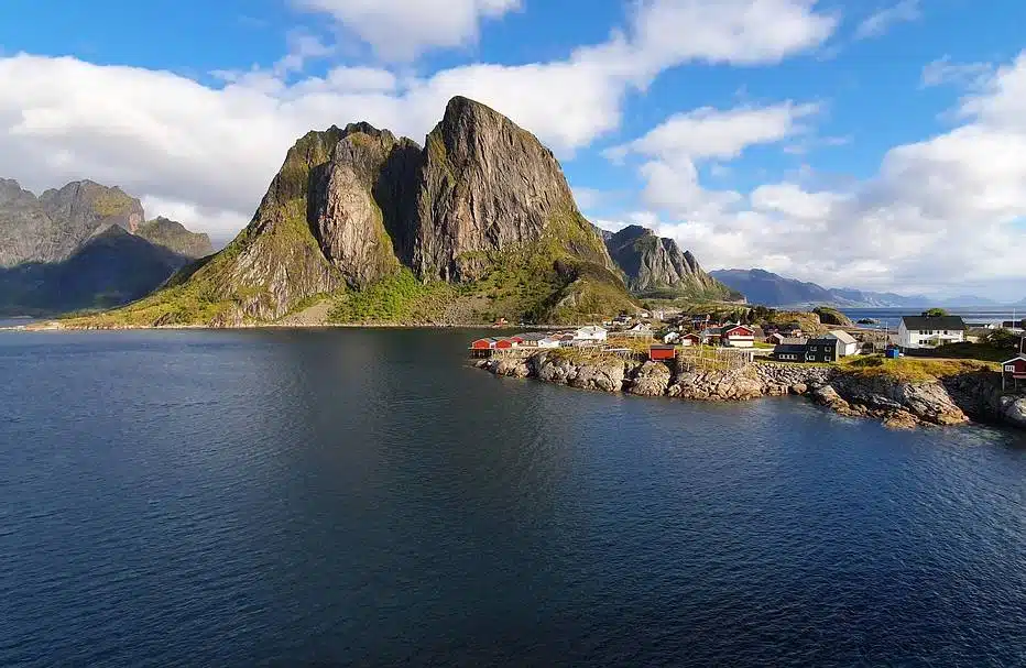 Hamnøy village, Norway