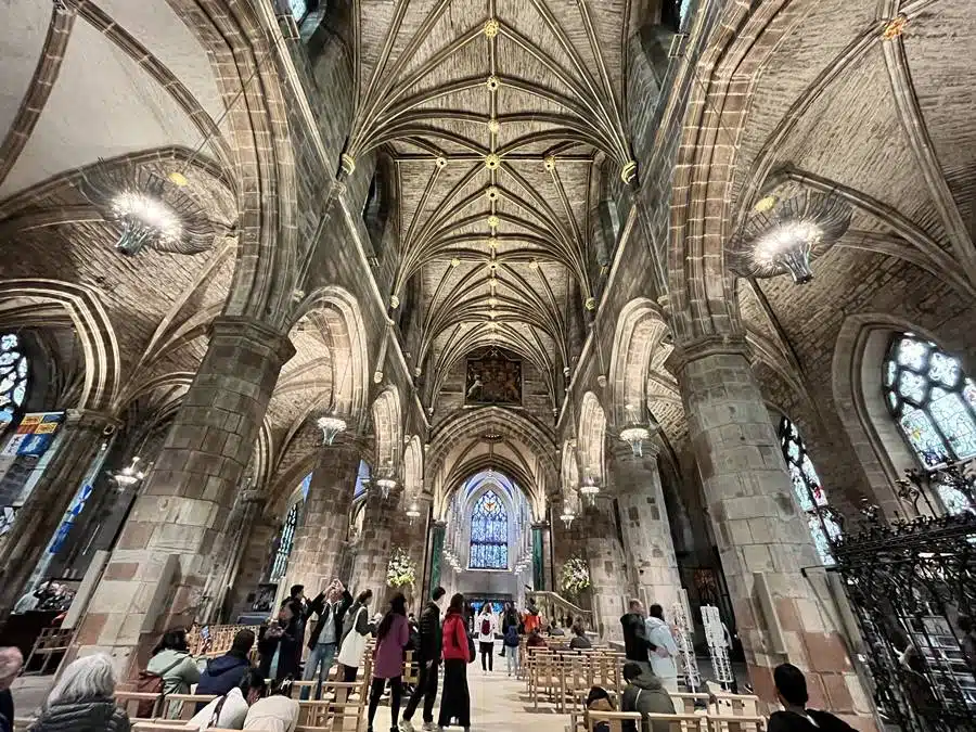 Edinburgh - St Giles' Cathedral inside