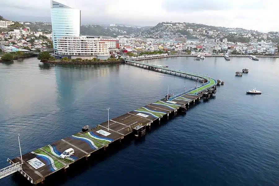 Martinique Cruise Port - Pointe Simon cruise terminal