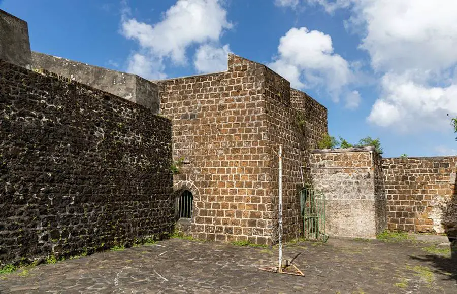 St Vincent cruise port - Fort Charlotte