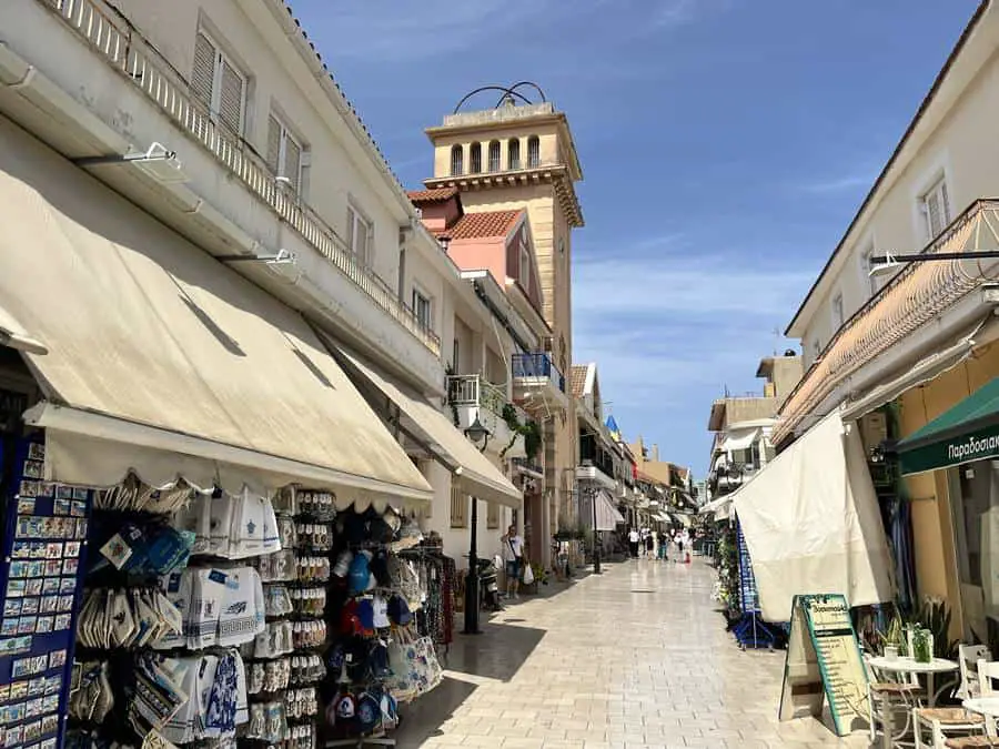 Lithostroto street in Argostoli