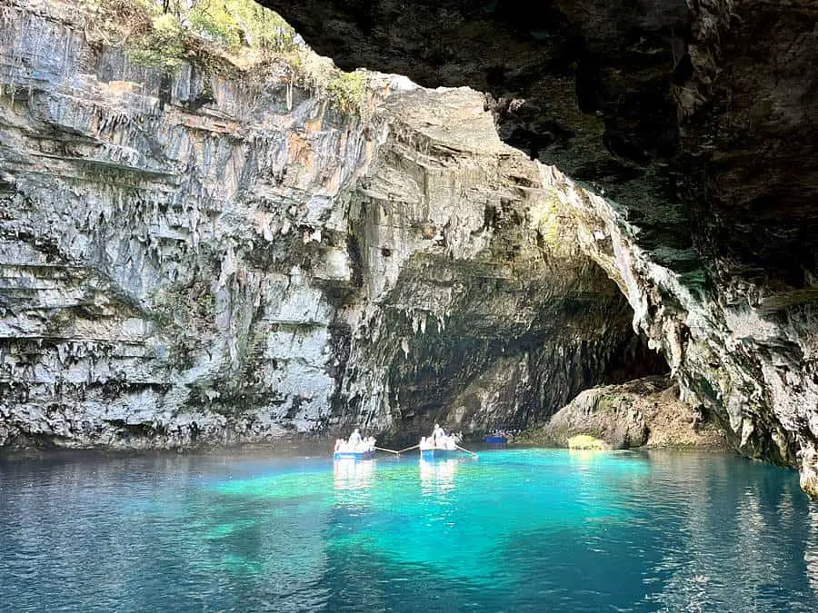 Melissani Lake Kefalonia