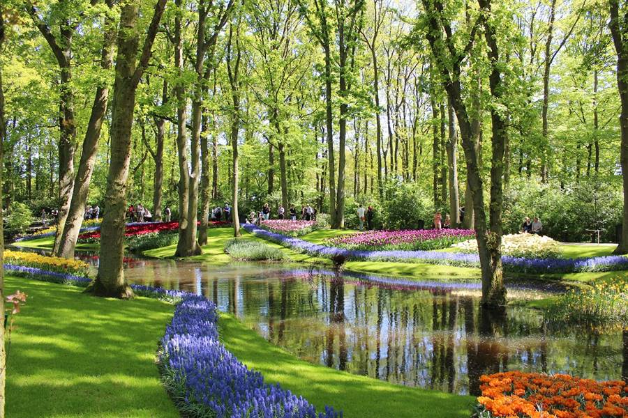 Keukenhof Gardens in Netherlands