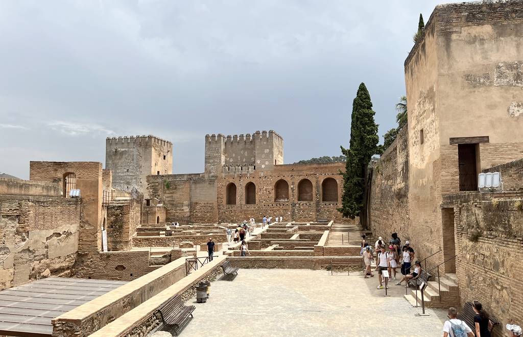 Alcazaba in Alhambra
