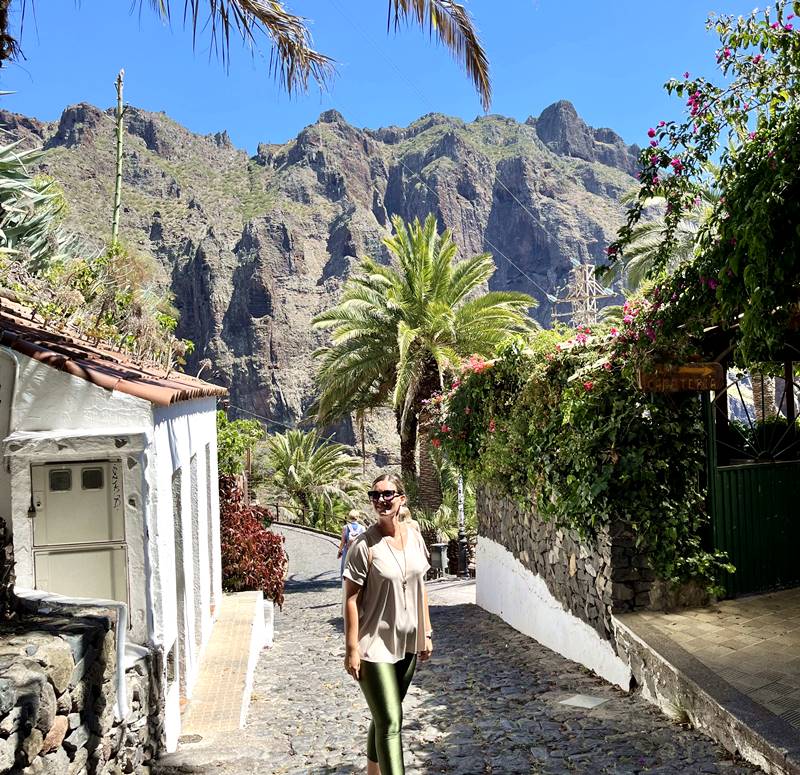 Masca Valley landscape