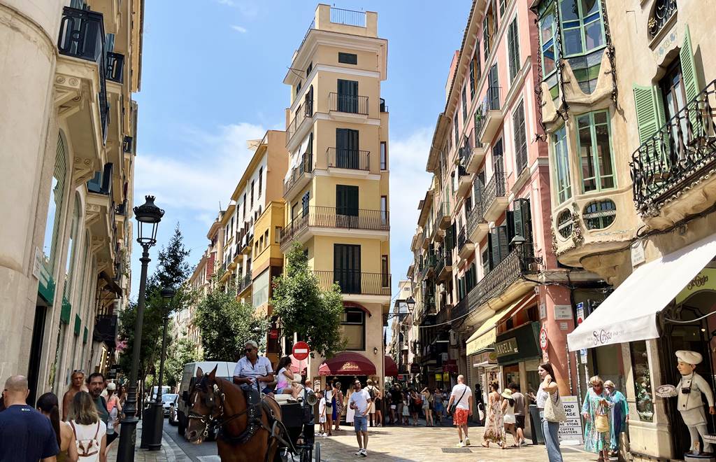 Palma Old Town streets