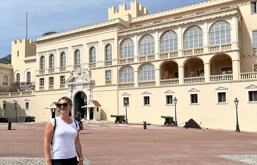 Prince's Palace in Monaco