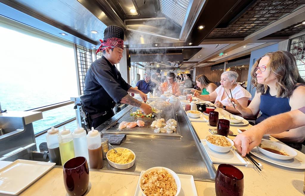 RCCL Teppanyaki on Odyssey of the Seas