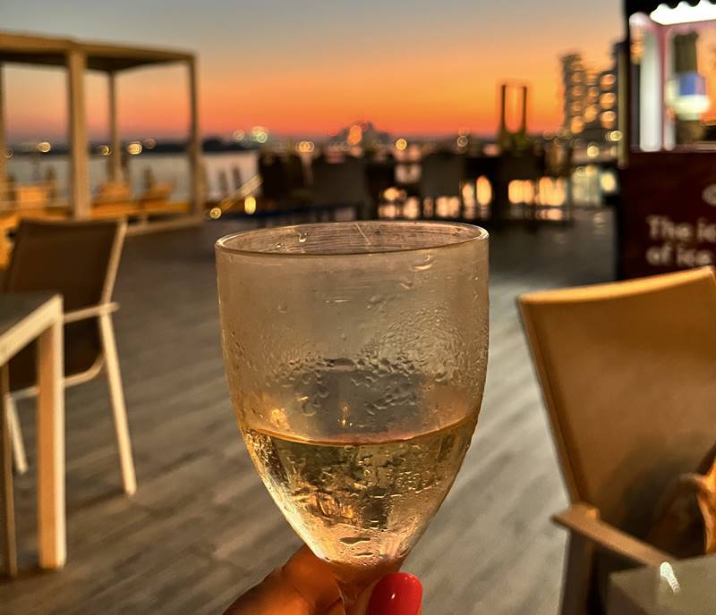 Wine at C Canal Central Hotel and Resort at the Palm